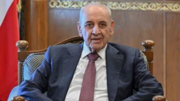 الرئيس بري تسلم المذكرة النيابية المطالبة بالتمسك بقوات اليونيفل خلال لقائه وفداً نيابياً