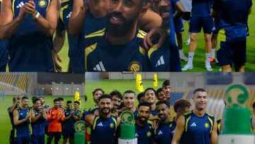 رد فعل كريستيانو رونالدو بعد فوز المنتخب السعودي بكأس الخليج
