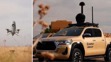 طائرة بدون طيار تركية بدون طيار تدمر الهدف بضربة مباشرة
