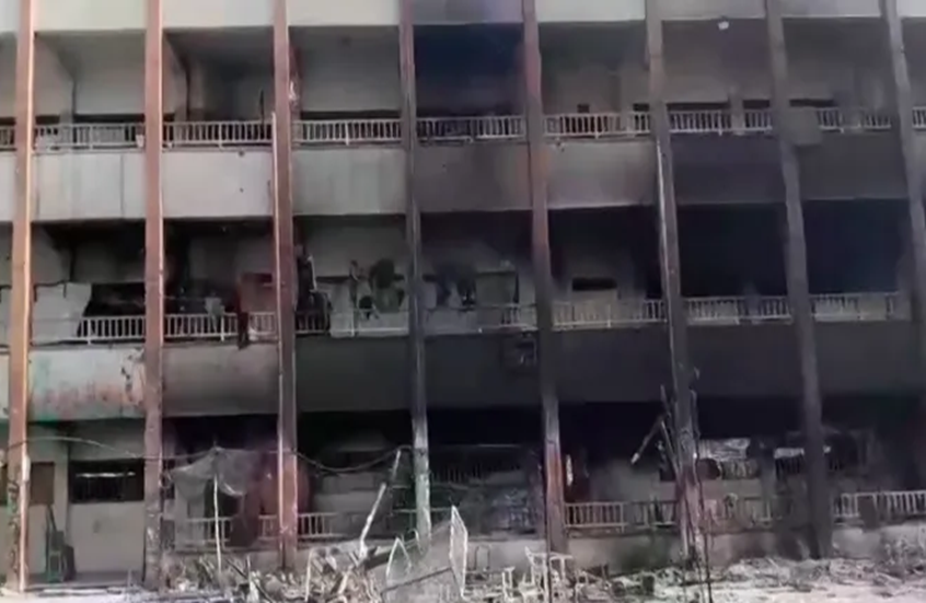 إصابات في قصف إسرائيلي استهداف مدرسة “شهداء الزيتون” جنوب شرقي مدينة غزة