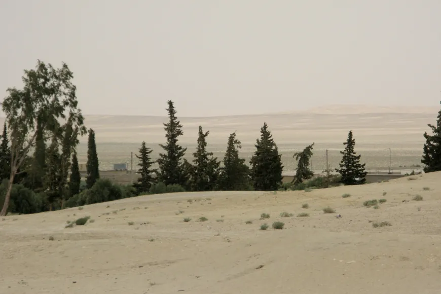 غارات جوية تستهدف محيط السخنة بريف حمص الشرقي
