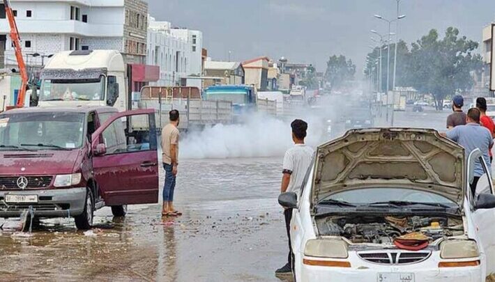 ليبيا.. أمطار غزيرة في طرابلس تودي بحياة شخصين