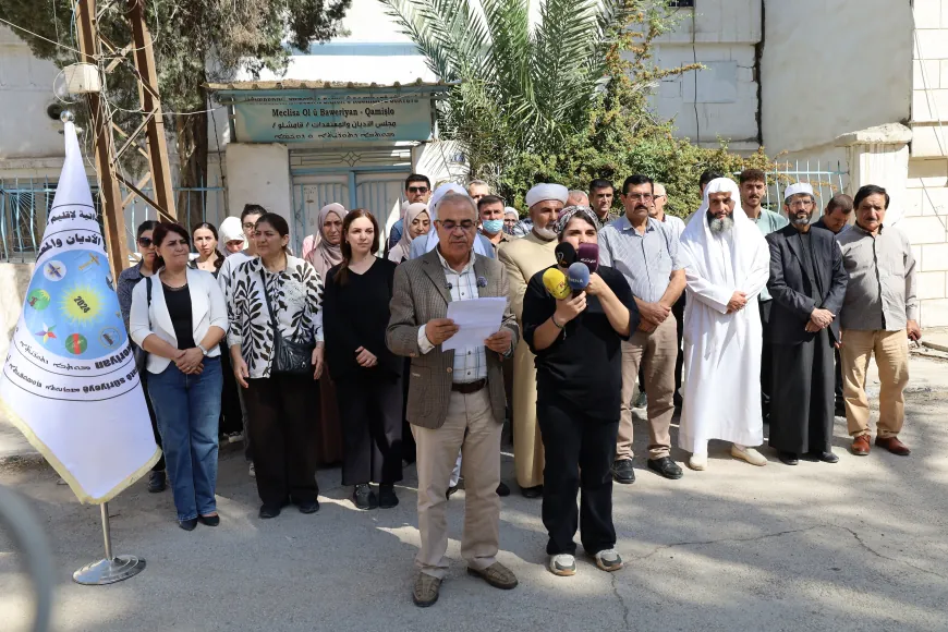 مجلس الأديان والمعتقدات يدعو لمحاسبة المتورطين في أحداث الحسكة وصون رموز جميع المكونات