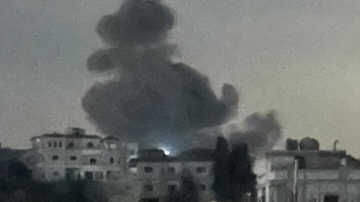 تفجير إسرائيلي في بلدة حداثا سمعت أصداؤه في معظم بلدات الجنوب