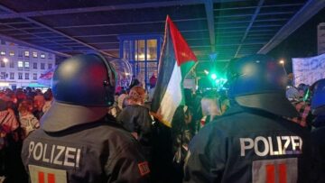 الشرطة الألمانية توقف مظاهرة مؤيدة للفلسطينيين في برلين