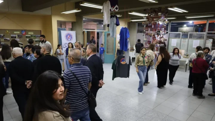 الجمعية الخيرية العمومية الأرمنية تقيم أول معرض كشفي في قامشلو