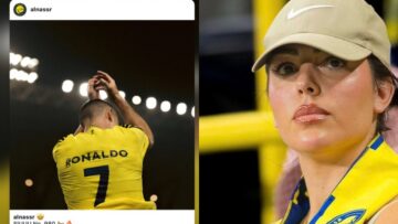 جورجينا تتفاعل مع دعم جماهير النصر لرونالدو (صورة)