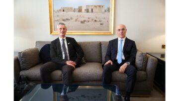 الحجار عقد سلسلة لقاءات على هامش مشاركته في معرض “ميليبول قطر 2026”