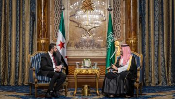 دمشق تصدر بيانا يكشف تفاصيل اجتماع بن سلمان والشرع في الرياض