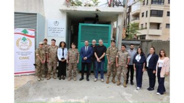 تسليم مولّد كهربائي الى مستشفى جزين الحكومي ضمن التعاون بين CIMIC والـUNDP