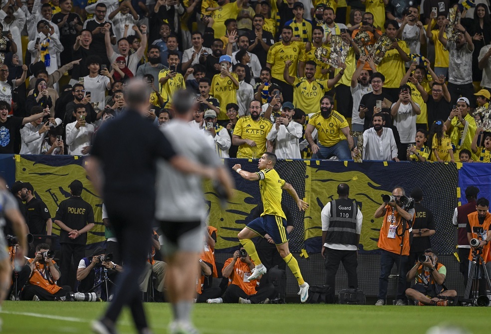 أهداف مباراة النصر والدرعية (فيديو)