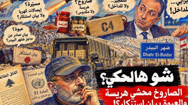 شو هالحكي | يا ريشار، الصاروخ محشي هريسة والعبوة بيان استنكار؟!