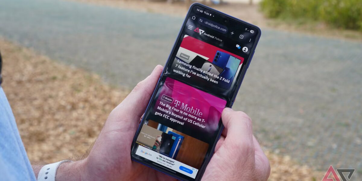 قام Android للتو بتعيين شريط جديد لسرعة التصفح