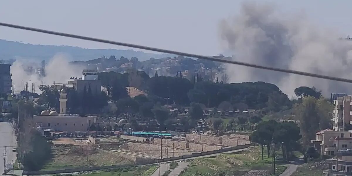 غارة على حاروف واستشهاد الناظر العام في معهد النبطية بكفرتبنيت