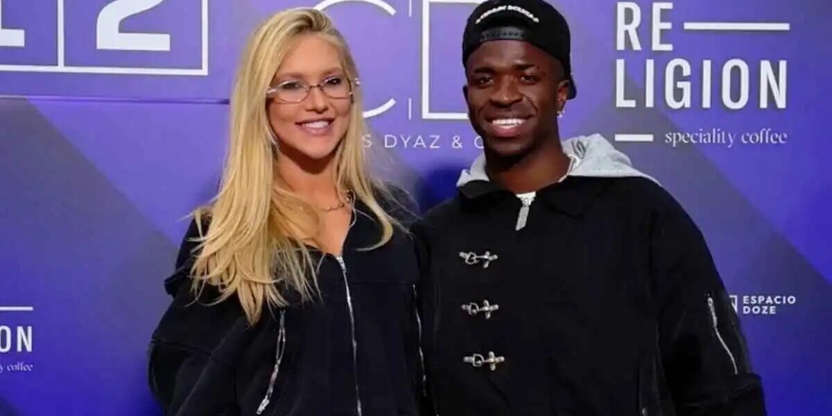 هل طلب فينيسيوس جونيور الزواج من فيرجينيا في سباق فورمولا مدريد؟ (صورة)
