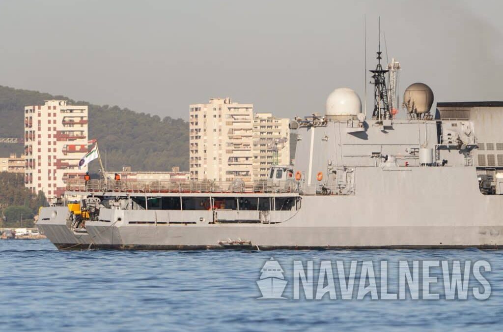 INS Trishul يصل إلى ترقيات تولون الرياضية الأخيرة