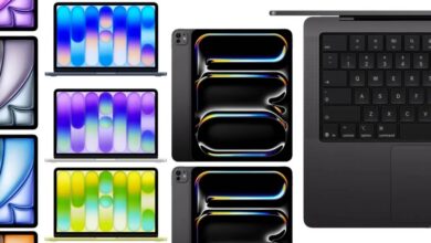 MacBook Pro وAir وNeo وiPad Air وiPad Pro والمزيد