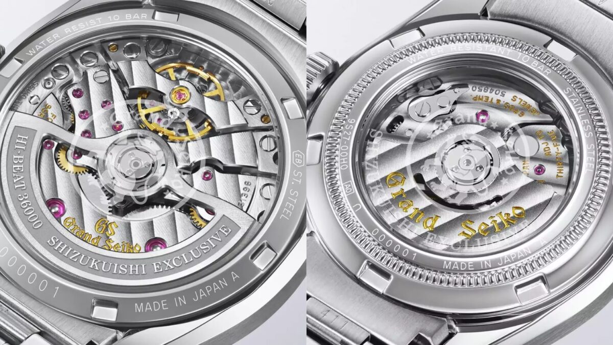 تكشف Grand Seiko عن ساعتين جديدتين بعلبة خلفية مذهلة وميناء عاجي مقطوع مثل حلقات الشجرة - صورة مميزة تكشف Grand Seiko عن ساعتين جديدتين بعلبة خلفية مذهلة وميناء عاجي مقطوع مثل حلقات الشجرة
