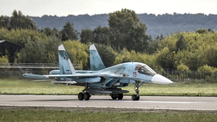 أصابت صواريخ كروز الأوكرانية ست قاذفات قنابل من طراز Su-34 في عمق روسيا