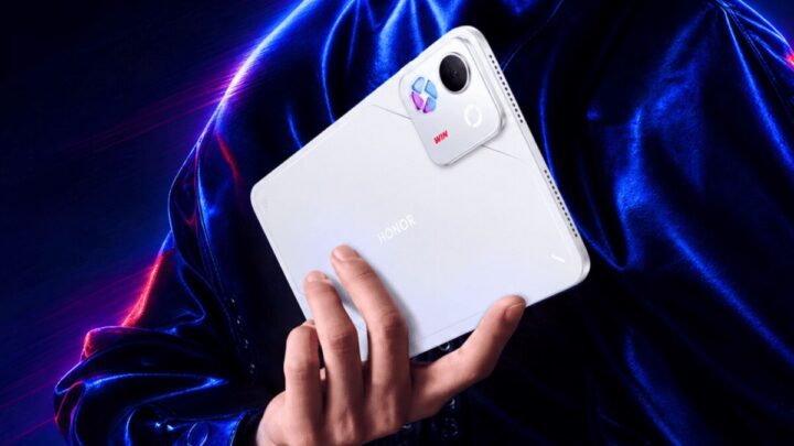 جهاز لوحي Honor متطور مزود بشاشة OLED مقاس 8.4 بوصة مفصلة قبل الإطلاق
