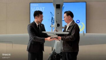 تقوم شركة Shield AI بتسليم أول V-BAT إلى خفر السواحل التايواني