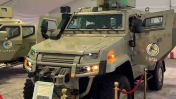ظهور المدرعة التركية Otokar Ural مع حرس الحدود السعودي خلال تمرين «وطن 95