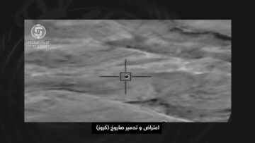 التحالف ينشر مشاهد لاعتراض صواريخ كروز ومسيّرات وتدمير منصات باليستية للحوثيين