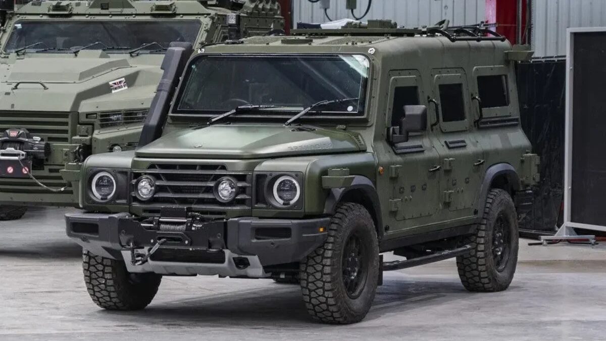 الجيش الإيطالي يطلب مدرعة INEOS Grenadier 4x4s