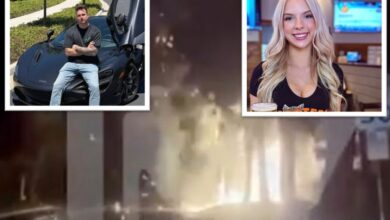فيديو مروع يوثق احتراق سيارة مؤثر أمريكي ومقتله وفتاة كانت برفقته
