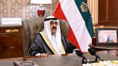 أمير الكويت وطننا خط أحمر ولن نسمح لأي دولة بالمساس بأمننا
