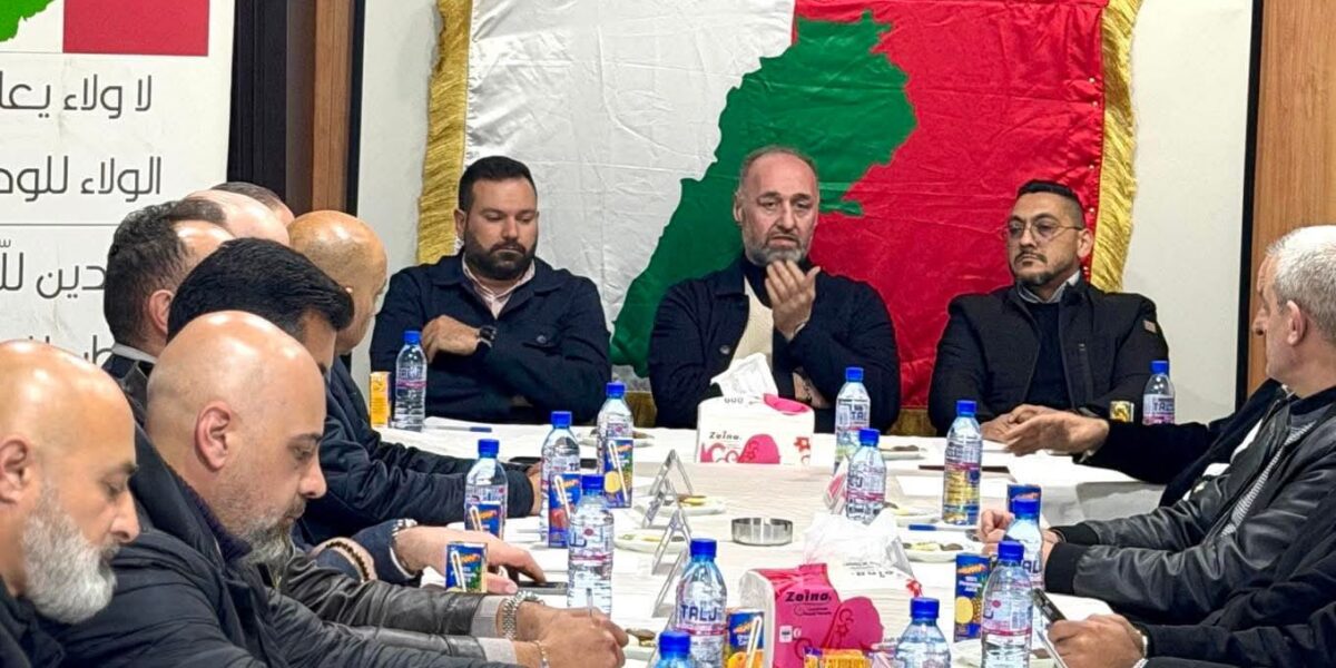 اجتماع تنسيقي بين الديمقراطي والاشتراكي والقومي لمتابعة ملف النازحين