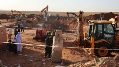 الجزائر تعلن انتشال الطفل أيوب متوفى بعد 4 أيام من سقوطه في بئر