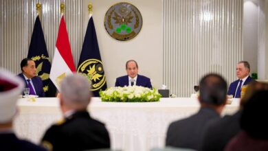 السيسي يحذر المصريين من “ضريبة باهظة” نتيجة الحرب الإيرانية