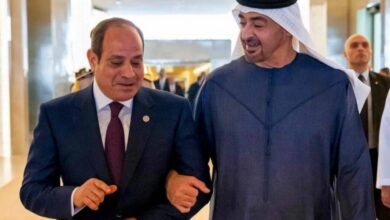 السيسي يفاجئ الإمارات بزيارة خاطفة.. ويوجه رسالة بشأن الضربات الإيرانية