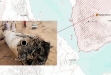 العثور على حطام صاروخ باليستي صيني الصنع في اليمن