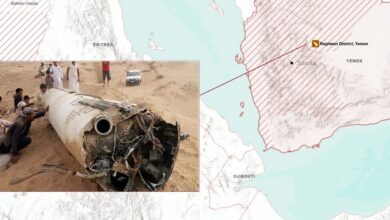 العثور على حطام صاروخ باليستي صيني الصنع في اليمن