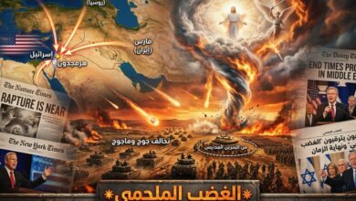 الغضب الملحمي والفكر الانجيلي الهدف هرمجدون