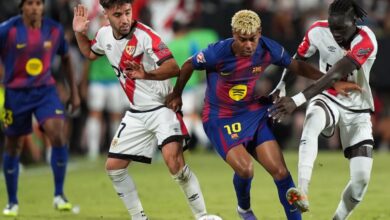 برشلونة ضد رايو فايكانو في الدوري الإسباني الموعد والقنوات الناقلة | رياضة