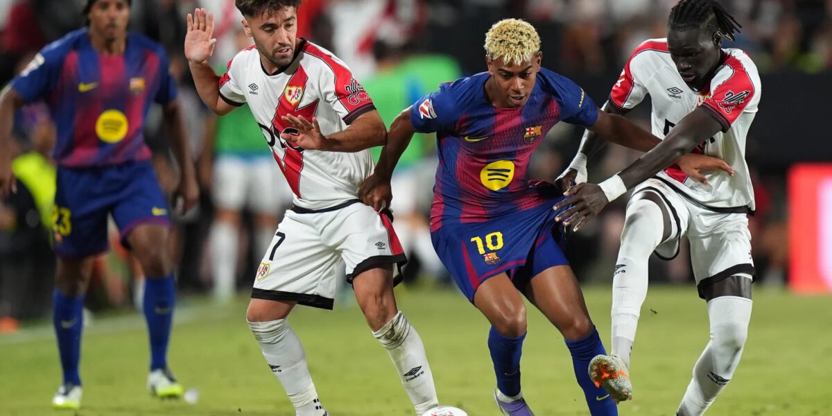 برشلونة ضد رايو فايكانو في الدوري الإسباني الموعد والقنوات الناقلة | رياضة