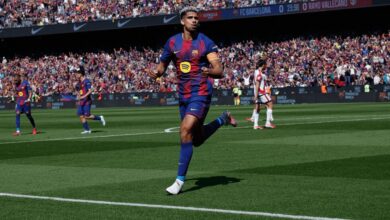 برشلونة يتجاوز رايو فاليكانو ويعزز صدارته للدوري الإسباني