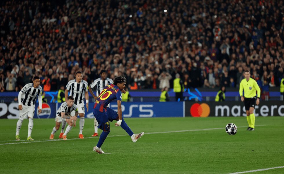 برشلونة يكتسح نيوكاسل بسبعة أهداف ويبلغ ربع نهائي دوري أبطال أوروبا