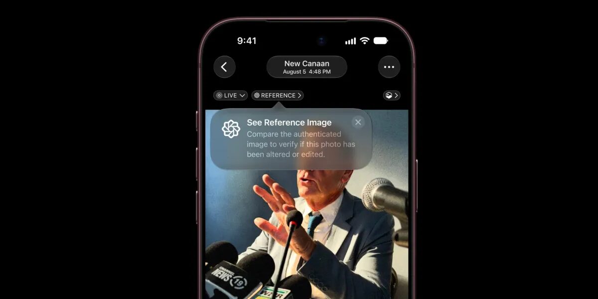 تشرح Apple كيفية عمل وضع كاميرا الصورة المرجعية الجديد في iPhone 18 Pro