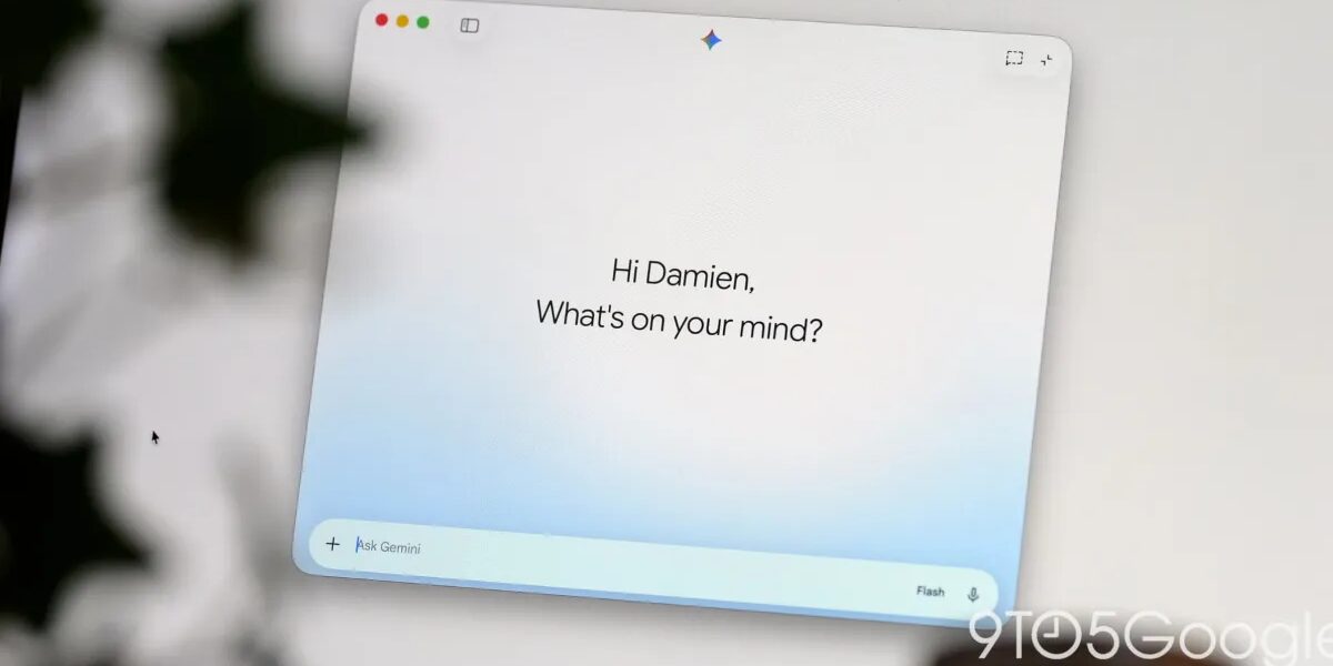 تطبيق Gemini لنظام التشغيل macOS يضيف تكامل iMessage