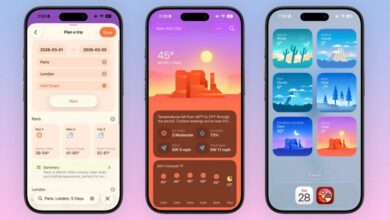 تطبيق Indie App Spotlight يحتوي تطبيق “Weather mini” على توقعات الرحلات والمزيد بتصميم جميل