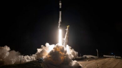 تنطلق SpaceX للأمام بإطلاق Starlink آخر من كاليفورنيا