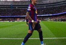 رافينها يستهدف رقما قياسيا في مباراة برشلونة وليفانتي
