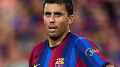 رقم قياسي مميز ينتظر رودري في مواجهة برشلونة وفالنسيا بالدوري الإسباني