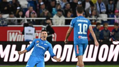 زينيت ينتزع فوزا ثمينا من ملعب بالتيكا ويرتقي للمركز الثالث في الدوري الروسي