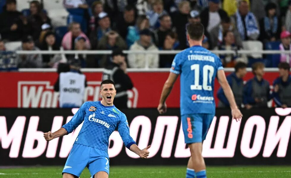 زينيت ينتزع فوزا ثمينا من ملعب بالتيكا ويرتقي للمركز الثالث في الدوري الروسي