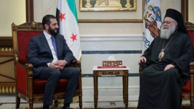سوريا.. البطريركية الأرثوذكسية تدين اعتداءات السقيلبية وترهيب الأهالي واستهداف مقام العذراء
